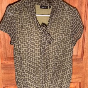 APT.9 Women's Retro Patterned Blouse